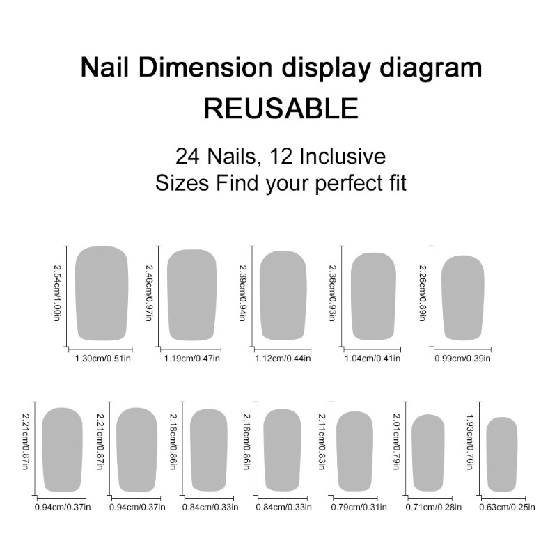 24 stuks tropische medium vier - Nail Art Orange recensie en prijs