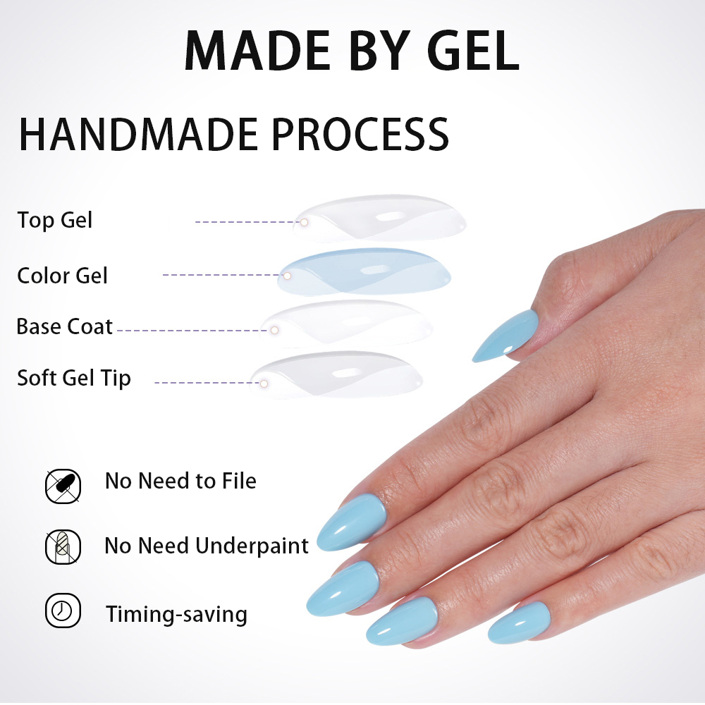 VITAGWX 32 stuks opdruk nagels - Nail Art Press On recensie en prijs