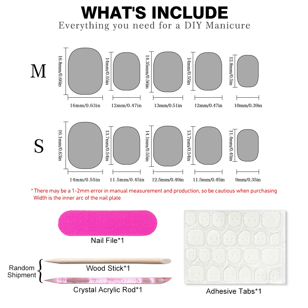 10 stuks korte zomerse kleurri - Nail Art Press On recensie en prijs
