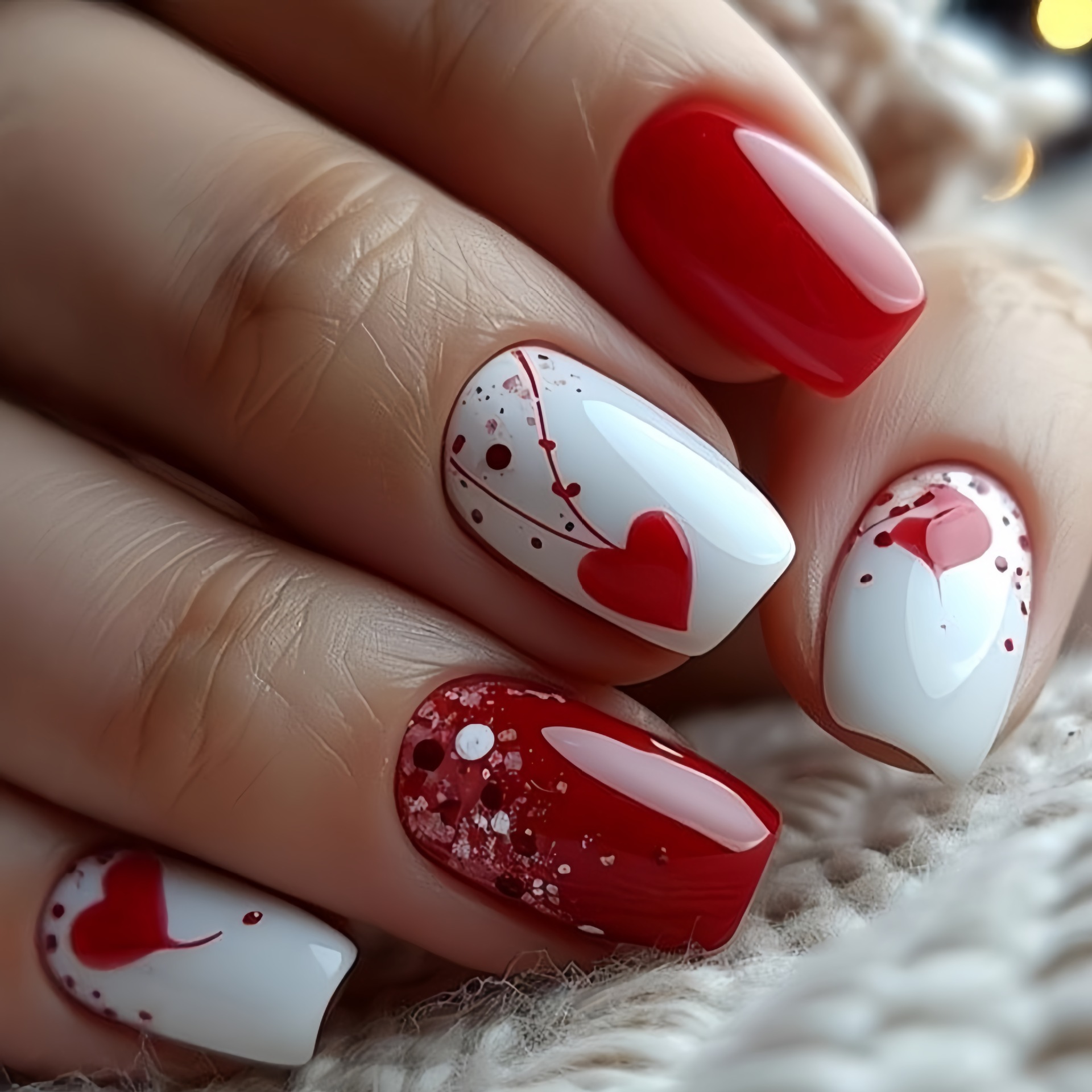 Korte medium nepnagels voor da - Nail Art Pink recensie en prijs