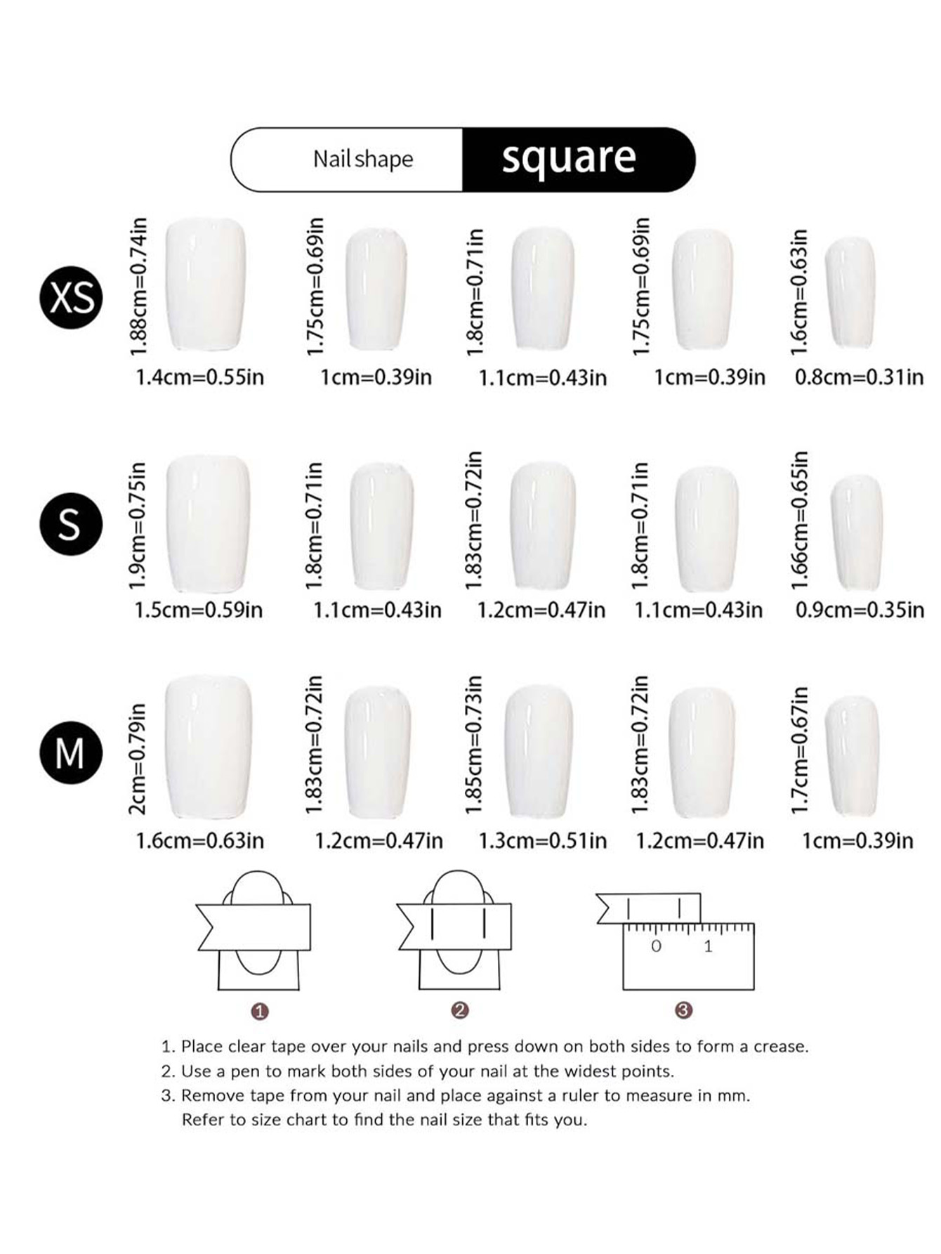 10 stuks handgemaakte rode opz - Nail Art Press On recensie en prijs